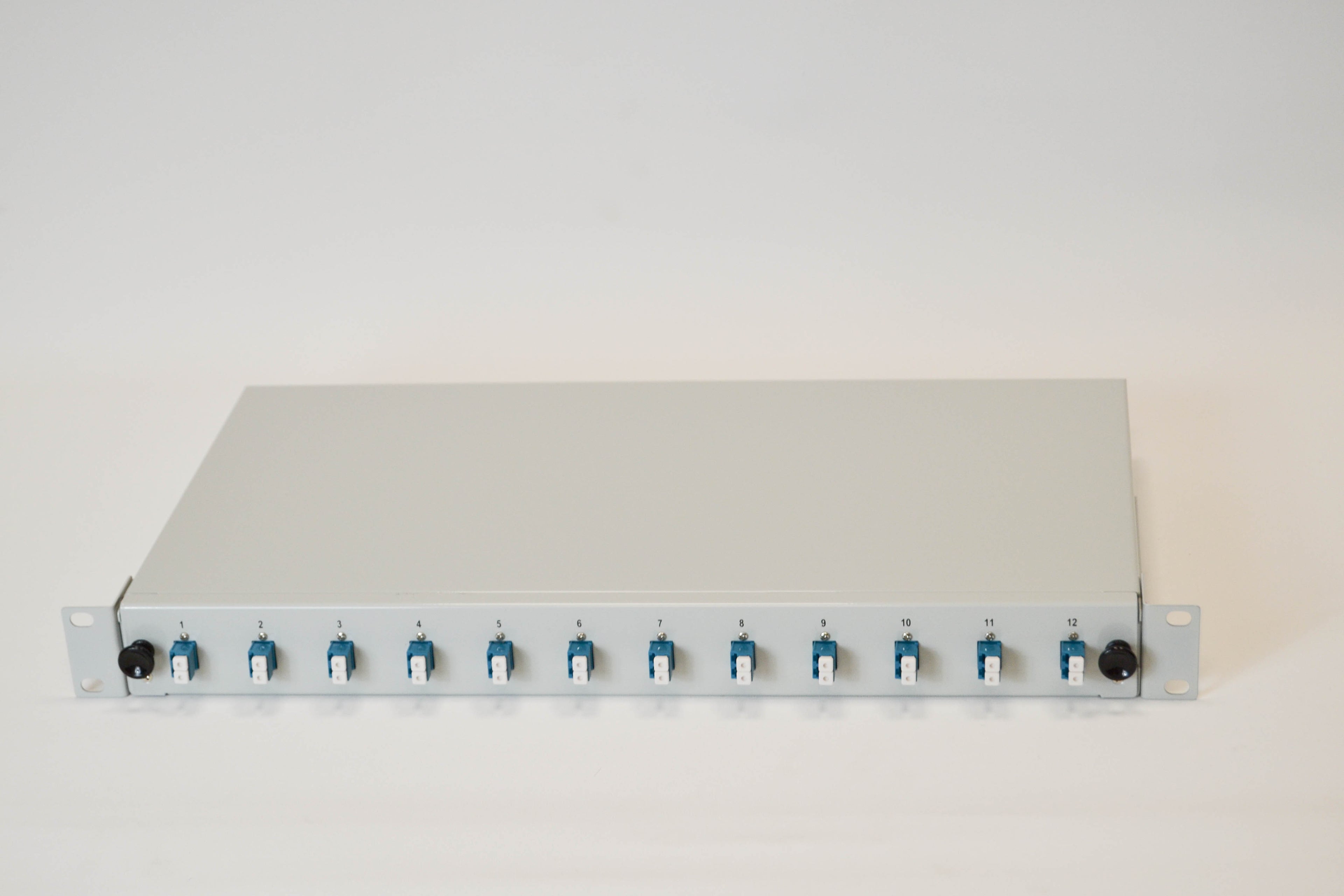 LWL Spleißbox 1HE ausziehbar für 12xLC-Duplex SM OS2