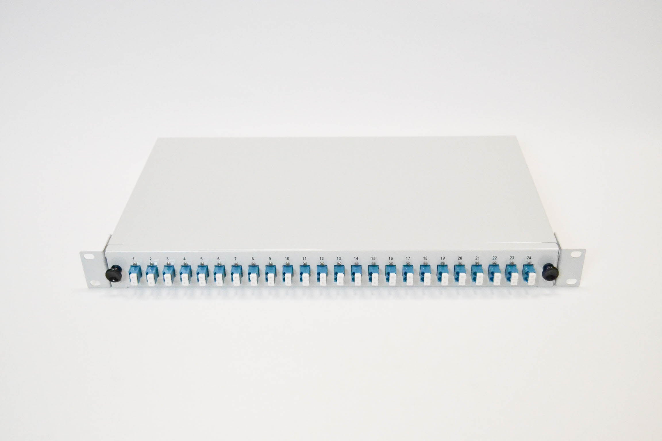 LWL Spleißbox 1HE ausziehbar für 24xLC-Duplex SM OS2